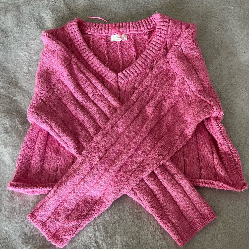 Cropped sweater